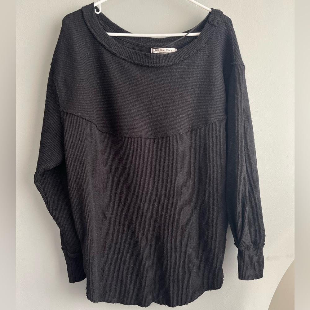 Free People OG Thermal knit top